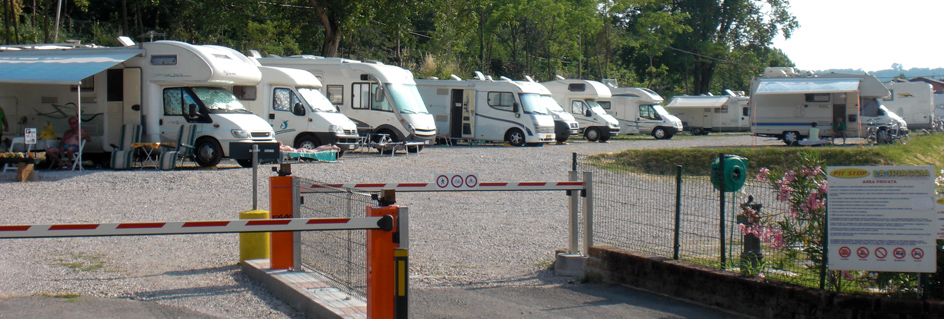 Parcheggio camper Desenzano